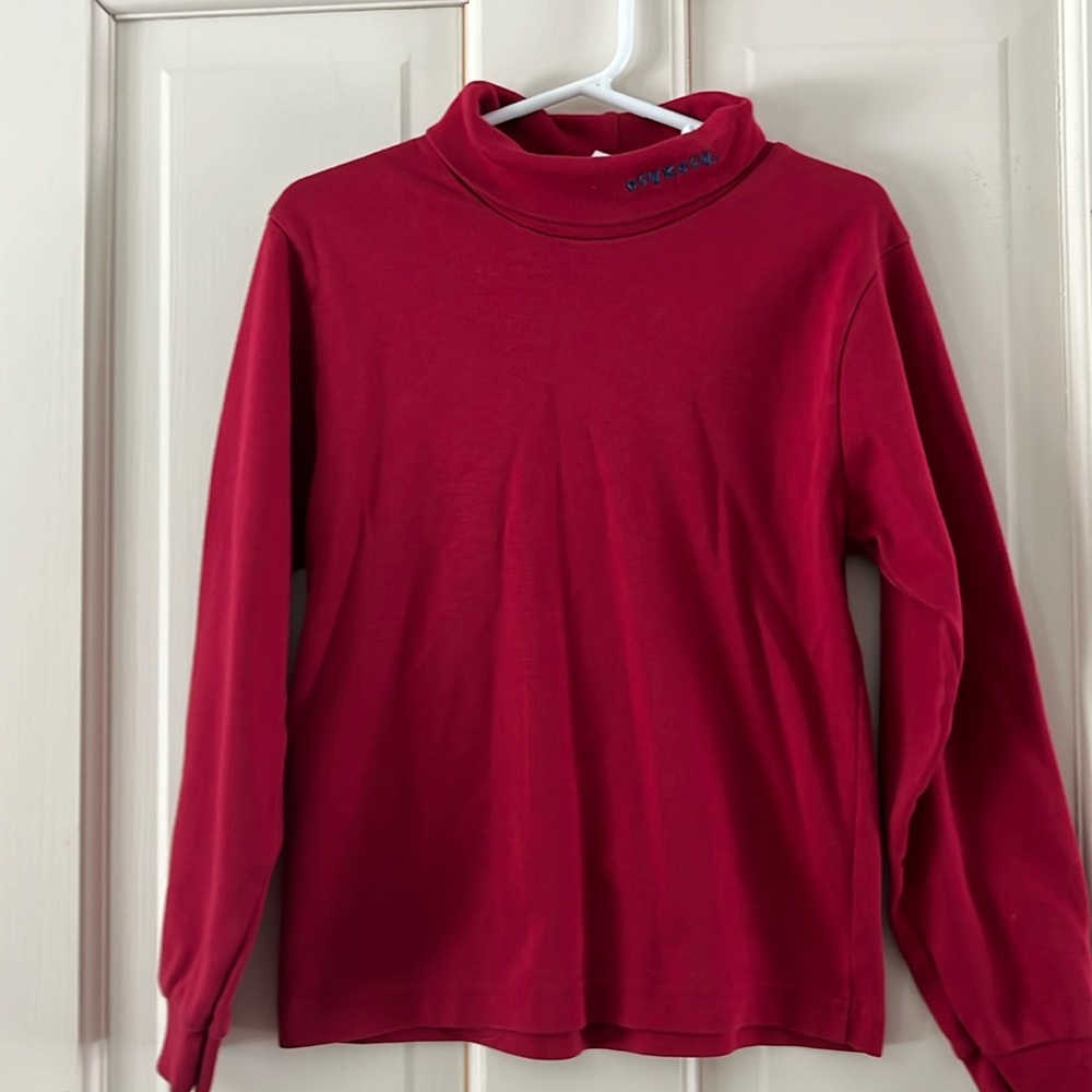 Osh Kosh red turtleneck shirt